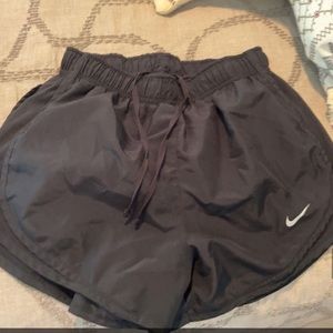 black nike shorts